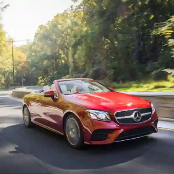 Benz E Convertible Car